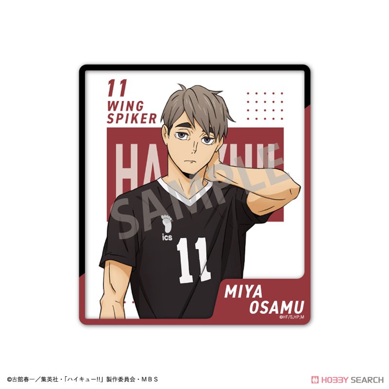 ハイキュー!! トレーディングスクエアクリアカード (12個セット) (キャラクターグッズ) 商品画像11