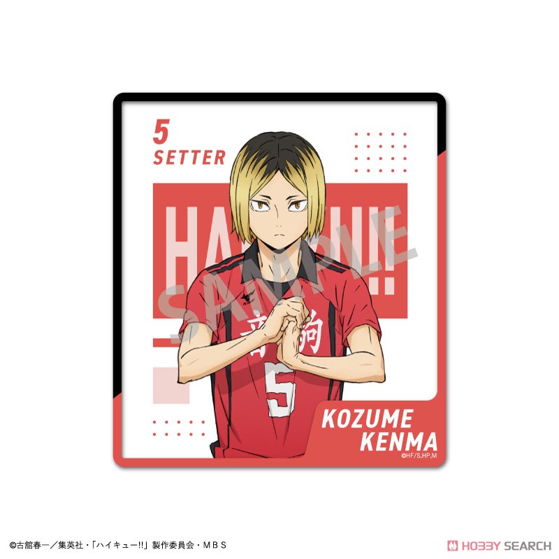 ハイキュー!! トレーディングスクエアクリアカード (12個セット) (キャラクターグッズ) 商品画像7