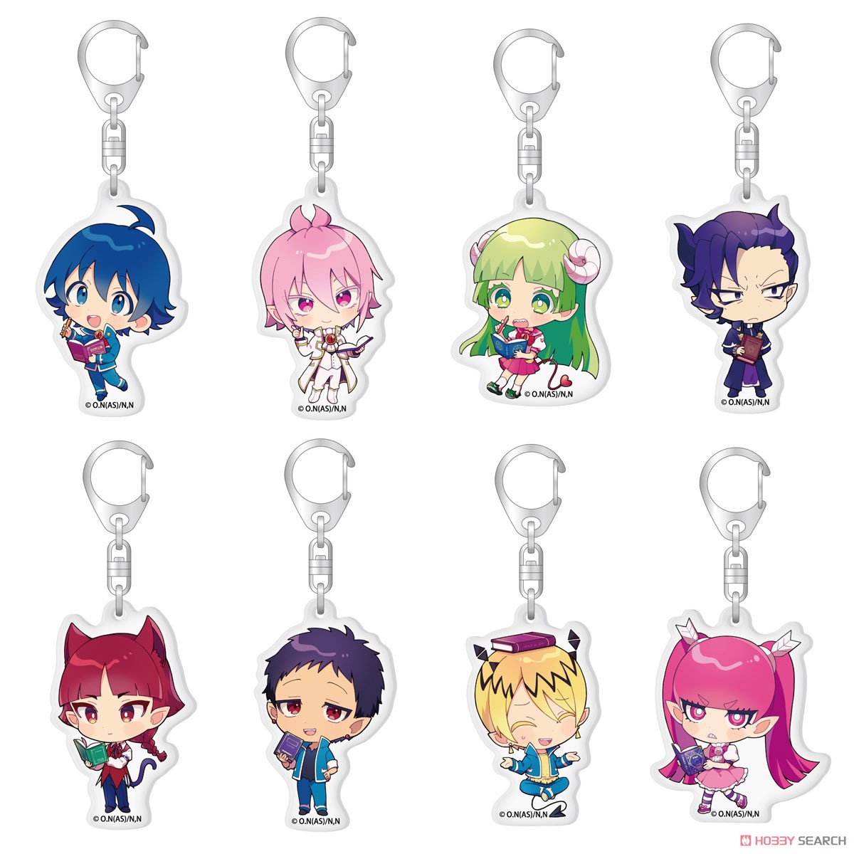 魔入りました！入間くん アクリルキーホルダー バビルス図書ver. バルバトス (キャラクターグッズ) その他の画像1