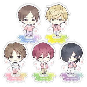 クールドジ男子 トレーディングミニキャラアクリルフィギュア (5個セット) (キャラクターグッズ)