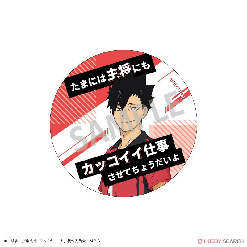 ハイキュー!! トレーディング名台詞缶バッジ B (7個セット) (キャラクターグッズ) 商品画像3