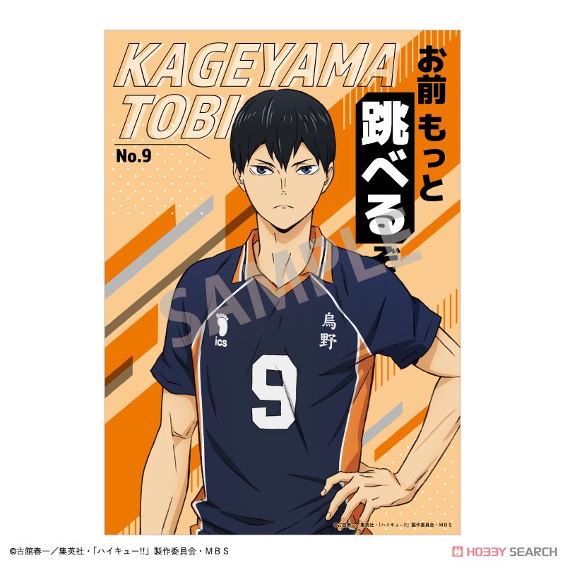 ハイキュー!! A5トレーディングポスター (12個セット) (キャラクターグッズ) 商品画像2