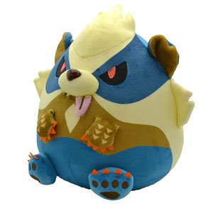 Monster Hunter Fuwatama Plush Arzuros (Anime Toy)