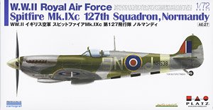 WW.II イギリス空軍 スピットファイア Mk.IXc 第127飛行隊 ノルマンディ (プラモデル)