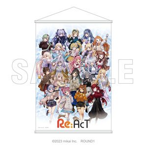 Re:AcT B2タペストリー 【ラウンドワン】 (キャラクターグッズ)