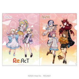 Re:AcT クリアファイル ReAliz / Parfait 【ラウンドワン】 (キャラクターグッズ)