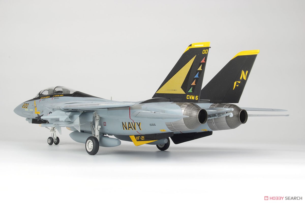アメリカ海軍 F-14A トムキャット VF-21 フリーランサーズ 厚木基地 (プラモデル) 商品画像6