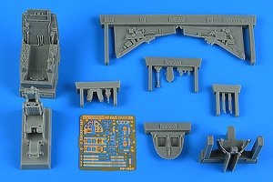AV-8A/S Harrier (VA.1 Matador) Cockpit Set (for Kinetic) (Plastic model)