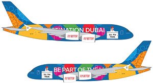A380 エミレーツ航空 `Destination Dubai` A6-EOT (完成品飛行機)