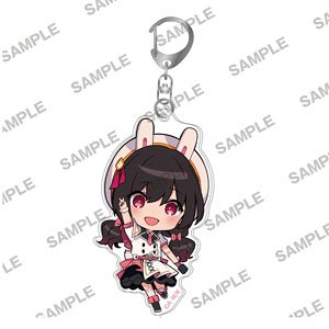 『この素晴らしい世界に爆焔を！』 アニメ化記念フェア 描き下ろしアクリルキーホルダー ゆんゆん あいどるでふぉるめVer. (キャラクターグッズ)