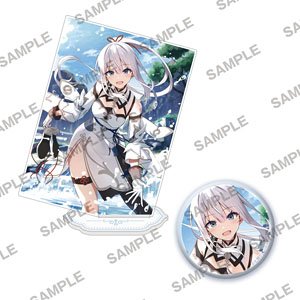 ファンタジア文庫 おでかけフェア 『双星の天剣使い』 白玲 アクリルスタンド＆缶バッジセット (キャラクターグッズ)