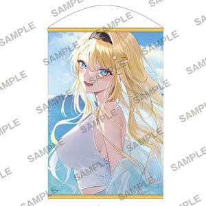 ファンタジア文庫 おでかけフェア 『経験済みなキミと、経験ゼロなオレが、お付き合いする話。』 白河月愛 描き下ろしB2タペストリー (キャラクターグッズ)