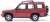 (OO) Land Rover Discovery 2 Alveston Red (Model Train) Item picture2