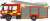 (OO) ボルボ FL エマージェンジー ワンポンプ車 グレーター・マンチェスター消防隊 (鉄道模型) その他の画像1