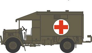 (OO) オースチン K2 救急車 第51ハイランド師団1944 (鉄道模型)