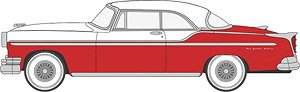 (HO) 1955 クライスラー ニューヨーカー デラックス クーペ セント レジス タンゴ レッド/プラチナ (鉄道模型)