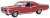 (HO) Montero Red Pontiac GTO 1966 (Model Train) Item picture1