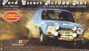 Ford Escort RS1600 MK.I 1973 RAC Rally Winner (Model Car)
