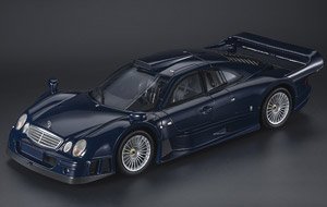 メルセデス AMG CLK-GTR クーペ ダークブルー (ミニカー)