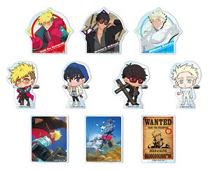 TRIGUN STAMPEDE アクリルバッジ (10個セット) (キャラクターグッズ)