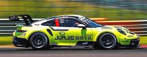 Porsche 911 GT3 Cup No.777 Porsche Carrera Cup Asia Champion 2022 Leo Ye (ミニカー)