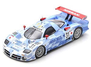 Nissan R390 GT1 No.31 Nissan Motorsports 6th 24H Le Mans 1998 A.Montermini E.Comas J.Lammers (ミニカー)