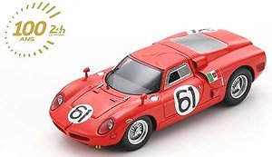 Serenissima Coupe No.61 Test Day Le Mans 1966 Louis Corberto (ミニカー)