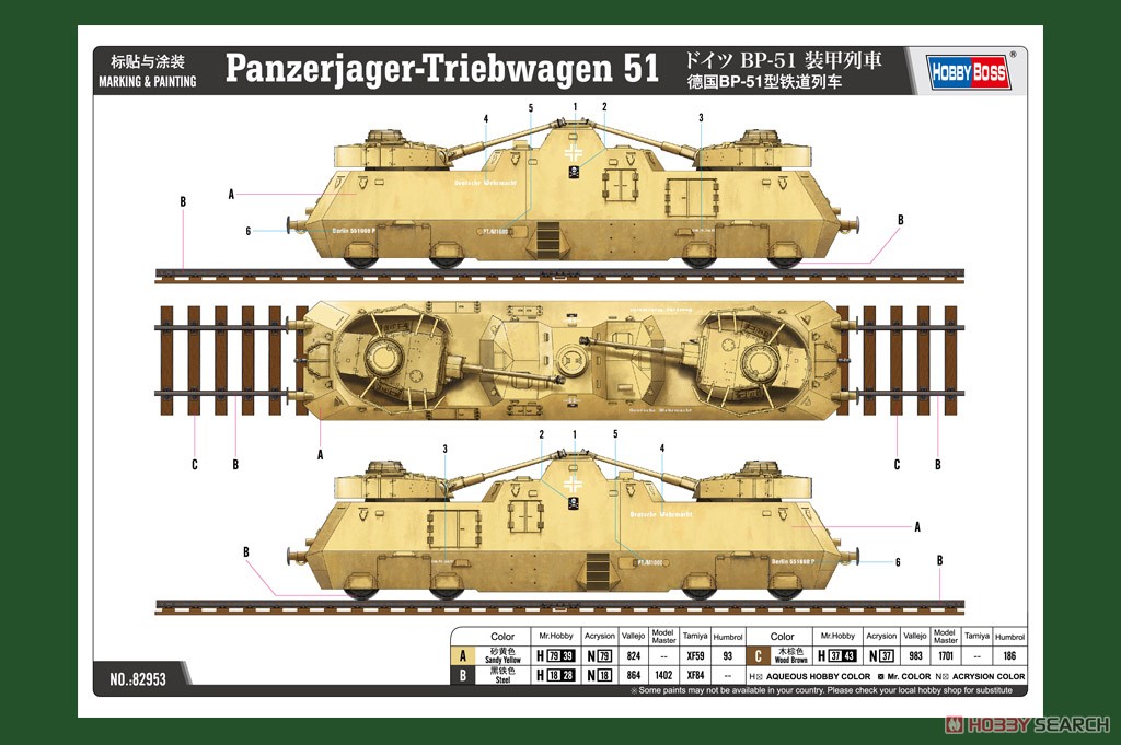 Panzerjager-Triebwagen 51 (Plastic model) その他の画像3
