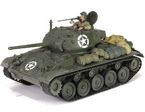 WWII U.S. Army Light Tank M24 Charfey March 1945 Rheinburg (Pre-built AFV)