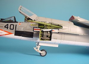 F-8E Crusader Gun Bay (for Hasegawa) (Plastic model)