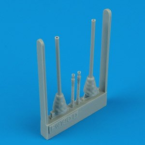 Fw 190D Gun Barrels (for Hasegawa) (Plastic model)
