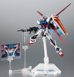 ROBOT魂 ＜ SIDE MS ＞ GAT-X105+AQM/E-X01 エールストライクガンダム ver. A.N.I.M.E. ～ROBOT魂15th ANNIVERSARY～ (完成品)