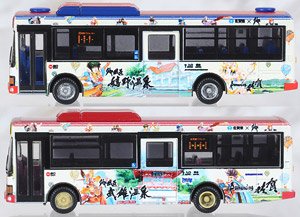 ザ・バスコレクション SaGa風呂バス (JR九州バス・祐徳バス) 2台セットA (2台セット) (鉄道模型)