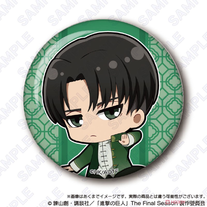 Attack on Titan Trading Can Badge China Ver. (Set of 8) (Anime Toy) Item picture6