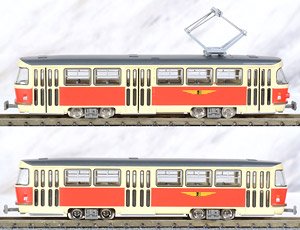 鉄道コレクション ドレスデントラム タトラT4+B4タイプ 2両セットE (2両セット) ★外国形モデル (鉄道模型)