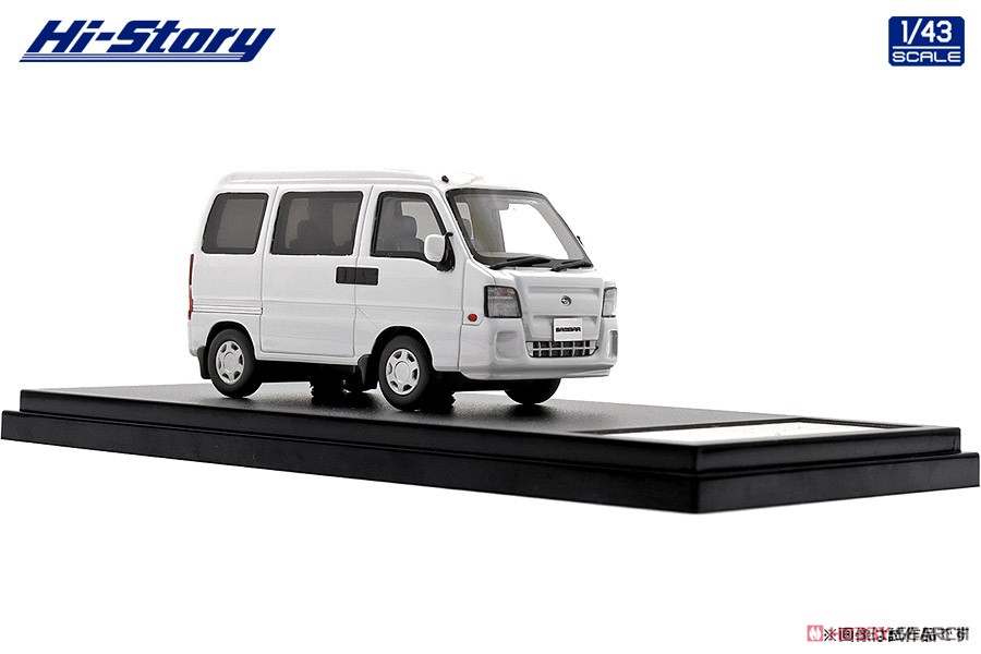 Subaru Sambar Van Dias (2011) Frost White (Diecast Car) Item picture3