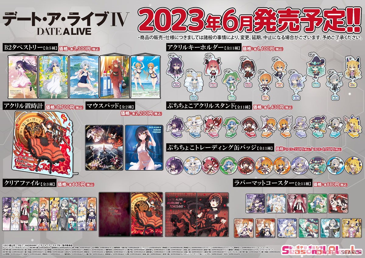 デート・ア・ライブIV ぷちちょこトレーディング缶バッジ (11個セット) (キャラクターグッズ) その他の画像2