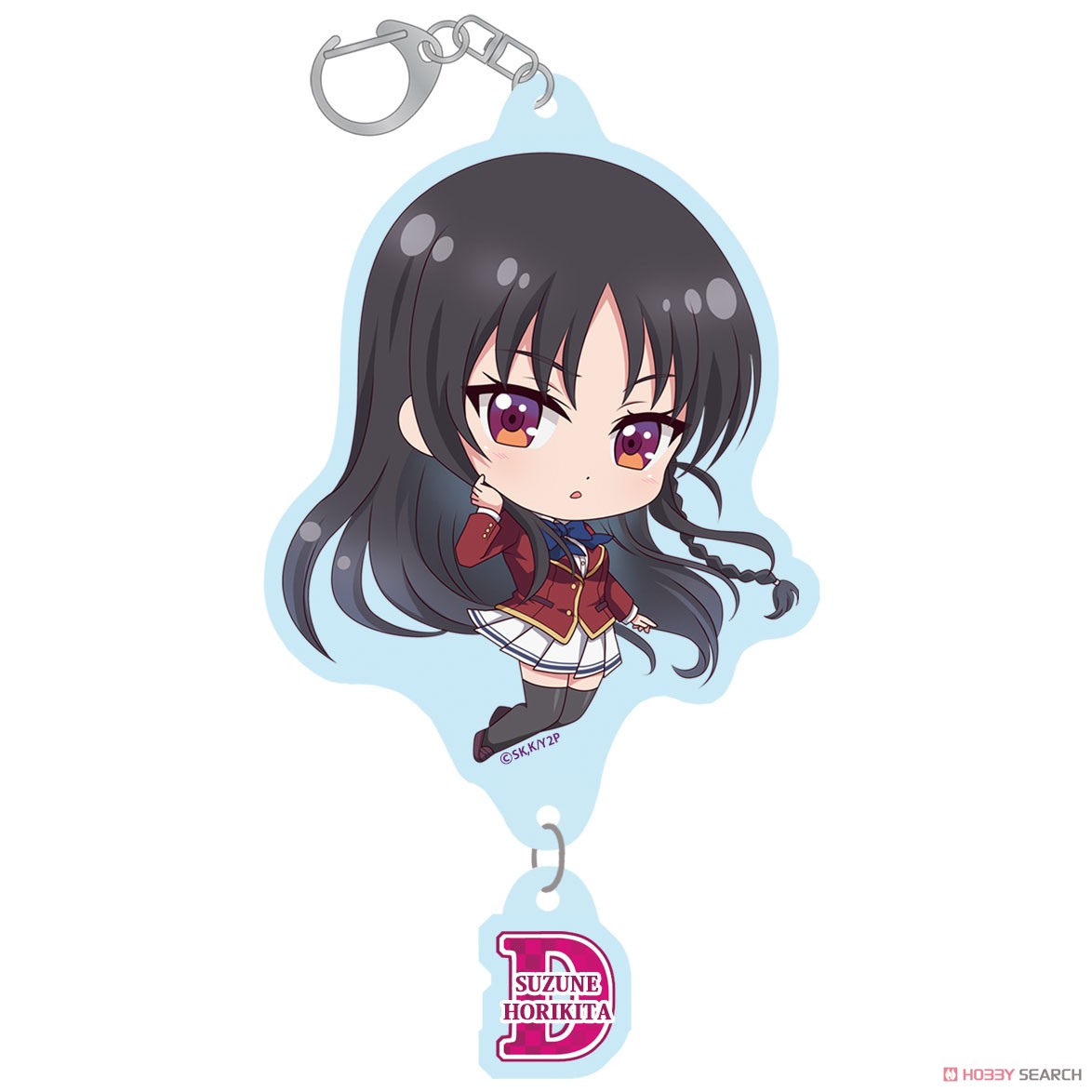 ようこそ実力至上主義の教室へ ぷちちょこアクリルキーホルダー 【堀北鈴音】 (キャラクターグッズ) 商品画像1