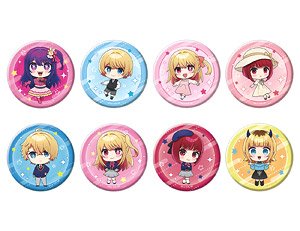 TV Animation [Oshi no Ko] Trading Can Badge (Set of 8) (Anime Toy)