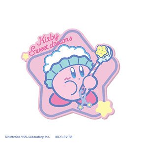 Kirby`s Dream Land Kirby Sweet Dreams Rubber Coaster A Awaawa Kirby (Anime Toy)