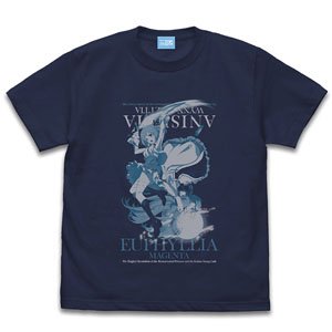 転生王女と天才令嬢の魔法革命 Tシャツ INDIGO M (キャラクターグッズ)