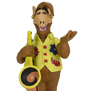 Toony Classics/ ALF: Alf Gordon Shumway Stylized Action Figure Saxophone Ver (Completed)
