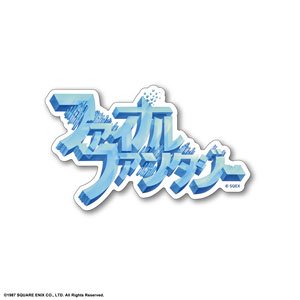 Final Fantasy Logo Sticker (Anime Toy)