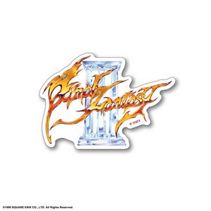 Final Fantasy III Logo Sticker (Anime Toy)