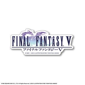 Final Fantasy V Logo Sticker (Anime Toy)