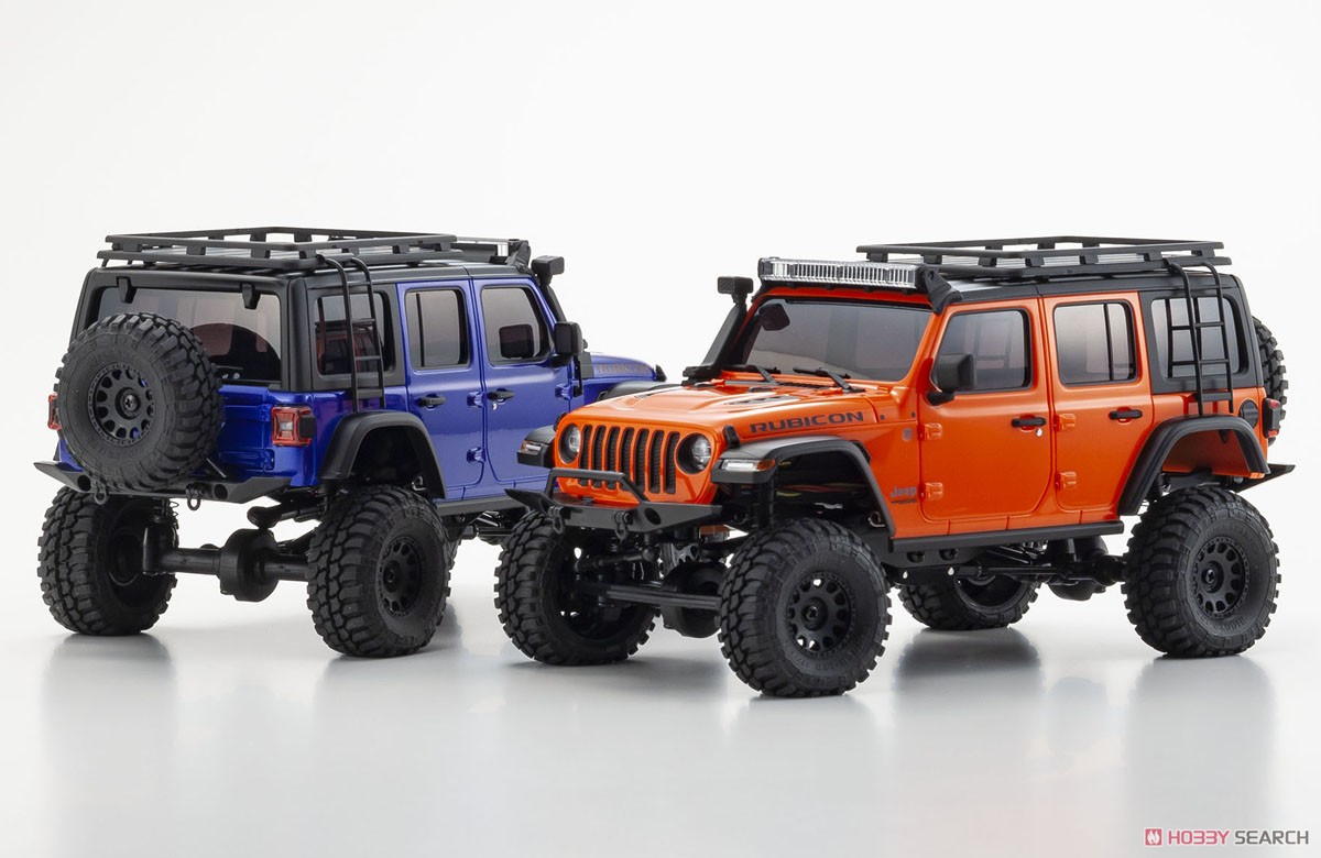 MX-01 Ready Set Jeep Wrangler Rubicon ACC M.Blue (RC Model) その他の画像1