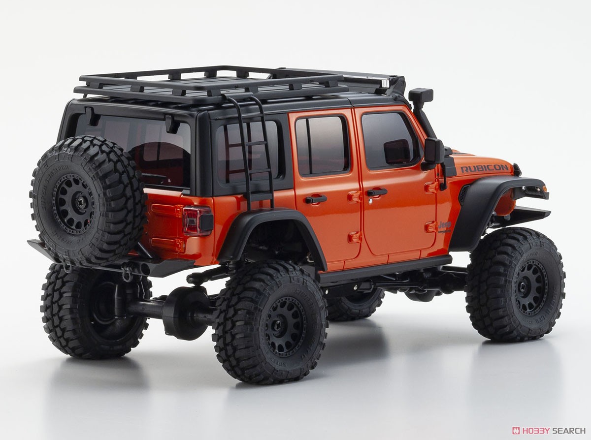 MX-01 Ready Set Jeep Wrangler Rubicon ACC M.Orange (RC Model) 商品画像3