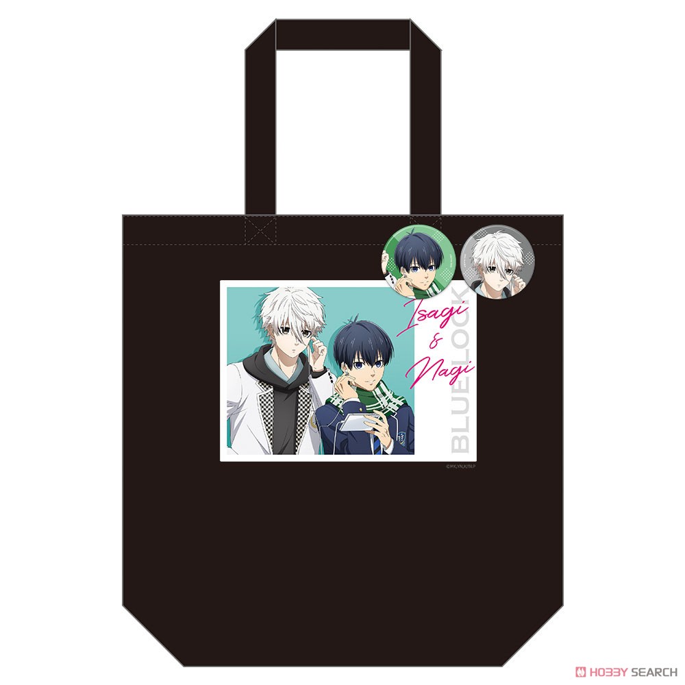 TVアニメ『ブルーロック』 缶バッジ付トートバッグ (キャラクターグッズ) 商品画像1