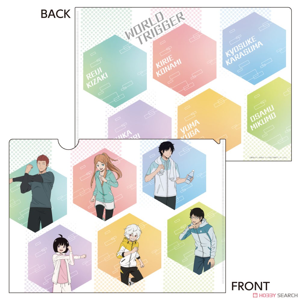 World Trigger Clear File Training Ver. A (Anime Toy) Item picture1