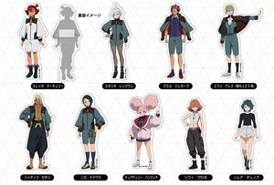 アクリルバッジプラス 機動戦士ガンダム 水星の魔女 (9個セット) (キャラクターグッズ)